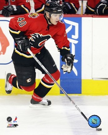 Framed Alex Tanguay - '06 / '07 Home Action Print