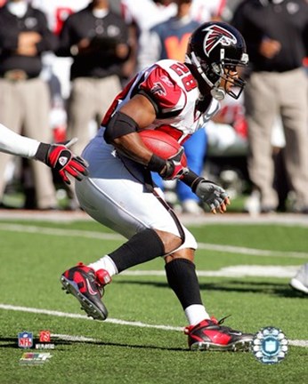 Framed Warrick Dunn - '06 / '07 Action Print