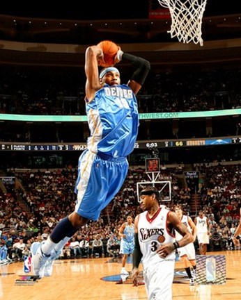 Framed Carmelo Anthony - '06 / '07 Action Print