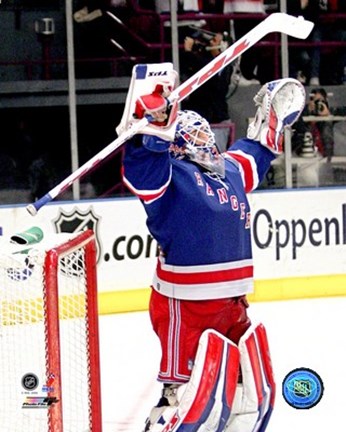 Framed Henrik Lundqvist - '06 / '07 Celebration Print