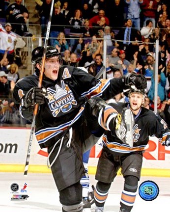 Framed Alexander Ovechkin - '06 / '07 Goal Celeb. Print