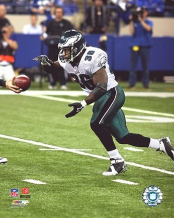 Framed Brian Westbrook - '06 / '07 Action Print