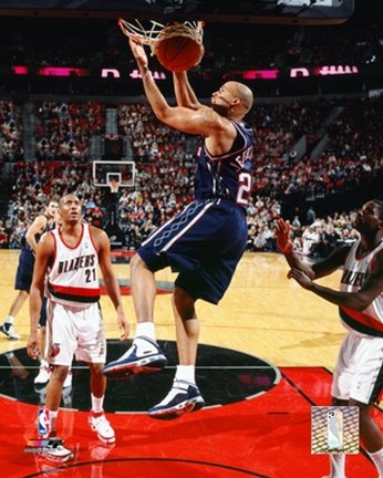 Framed Richard Jefferson  - '06 / '07 Action Print