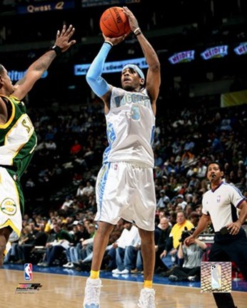 Framed Allen Iverson  - '06 / '07 Action Print