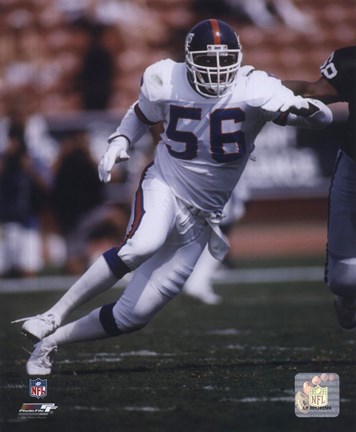 Framed Lawrence Taylor - 1993 Action Print