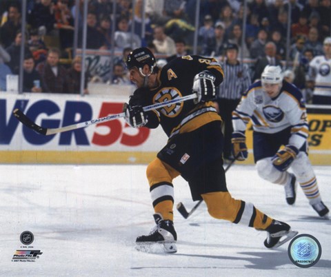 Framed Cam Neely - Action Print