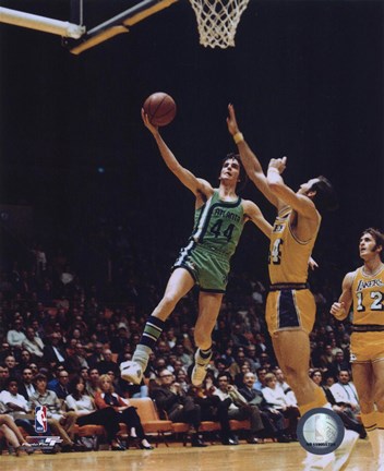 Framed Pete Maravich - 1971 Action Print