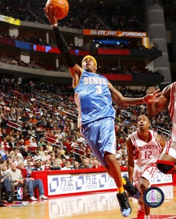 Framed Allen Iverson - '06 / '07 shooting the ball Print