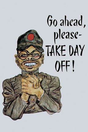 Framed Go Ahead, Please - TAKE DAY OFF Print