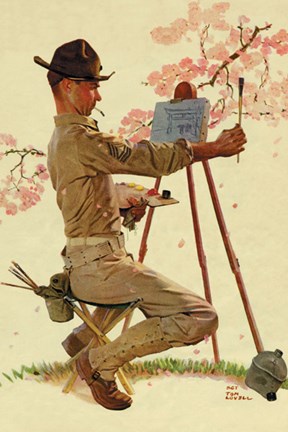 Framed Painting the Orient Print