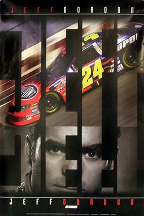Framed Jeff Gordon Print