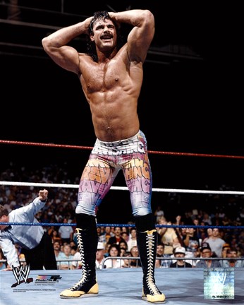 Framed Ravishing Rick Rude - #353 Print