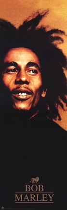 Framed Bob Marley Red -Slim Print Print