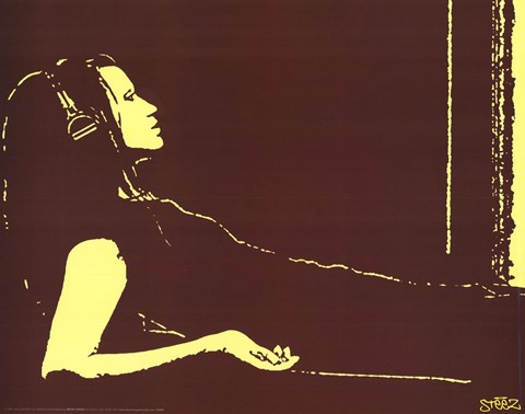 Framed Lounging Print