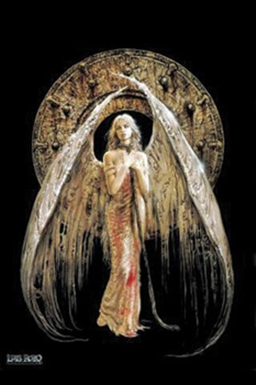 Framed White Angel Print