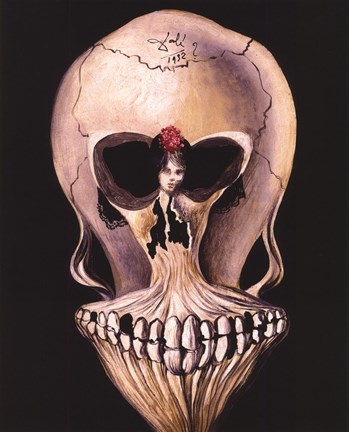 Framed Ballerine et Tete de Mort, c.1939 Print