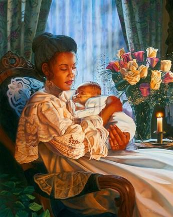 Framed In Her Loving Arms II Print