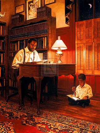 Framed In My Footsteps Print