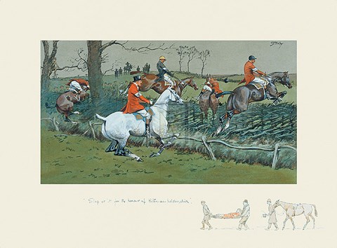 Framed Slap At It For The Honour Of Hitem-On-Ho Print