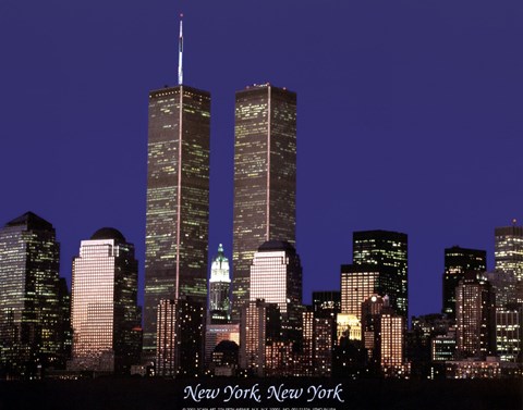 Wtc Skyline Fine Art Print by Unknown at FulcrumGallery.com