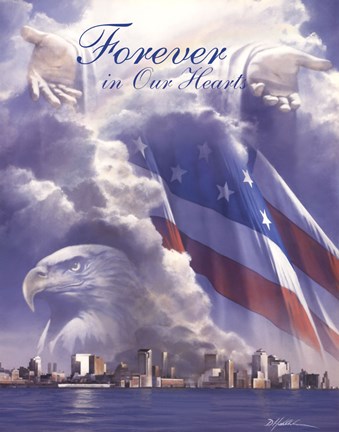 Framed Forever In Our Hearts Print