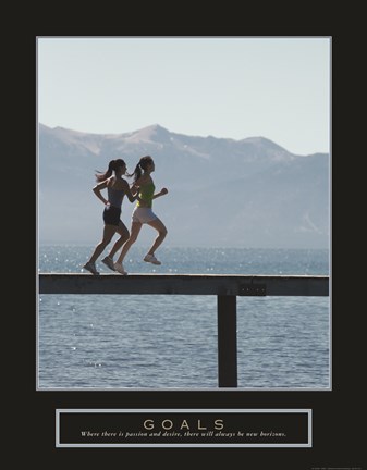 Framed Goals - Joggers Print