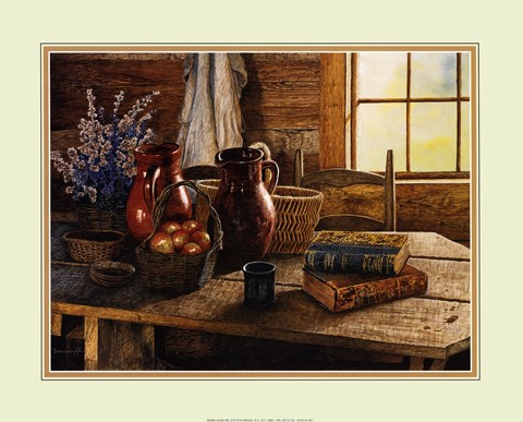 Framed Sunlit Still Life Print