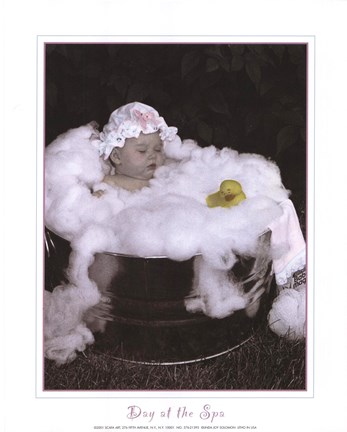 Framed Day At The Spa Print