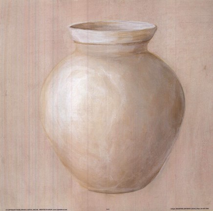 Framed Vase II Print