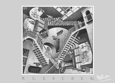 Framed Relativity Print