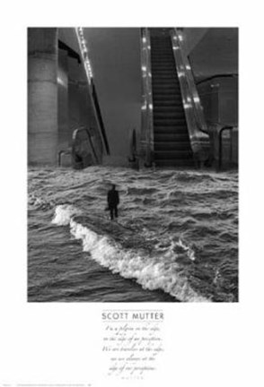 Framed Escalator Print