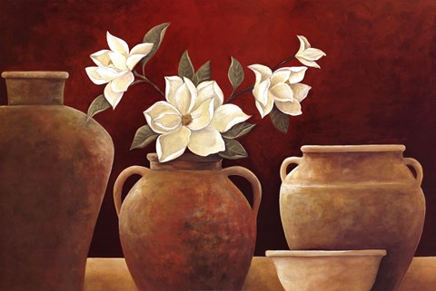 Framed Rouge II Print