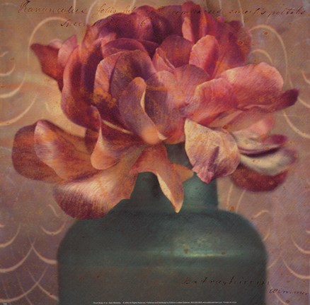 Framed Floral Study III Print