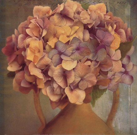 Framed Lavender Hydrangea Print