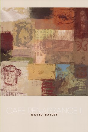 Framed Cafe Renaissance II Print