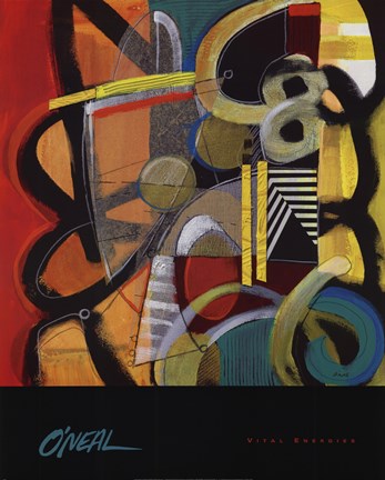 Framed Vital Energies Print