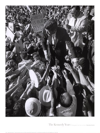 Framed Jfk Campaign, 1960 Print