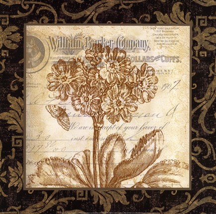 Framed Primrose Print