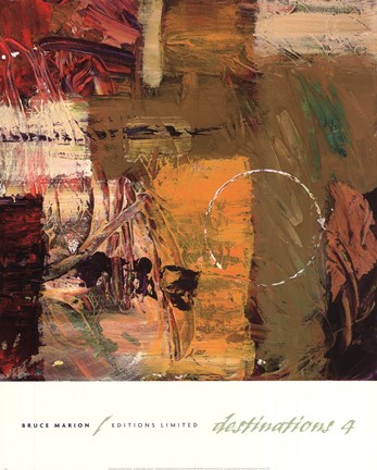 Framed Destinations IV Print