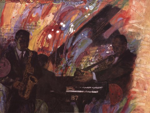 Framed Newport Jazz Print