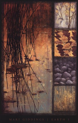 Framed Earth I Print