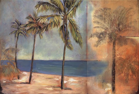 Framed Palm Study II Print