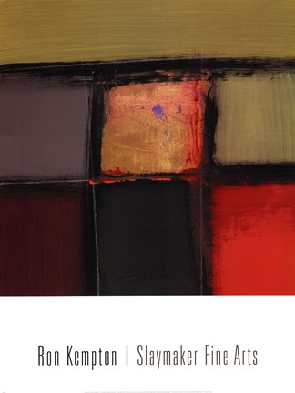 Framed Sections I Print