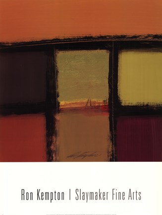 Framed Sections III Print