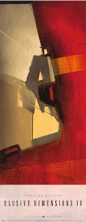 Framed Elusive Dimensions IV Print