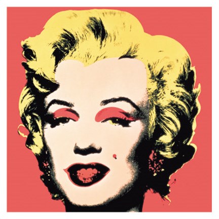 Framed Marilyn, 1967 (on red ground) (giclee) Print