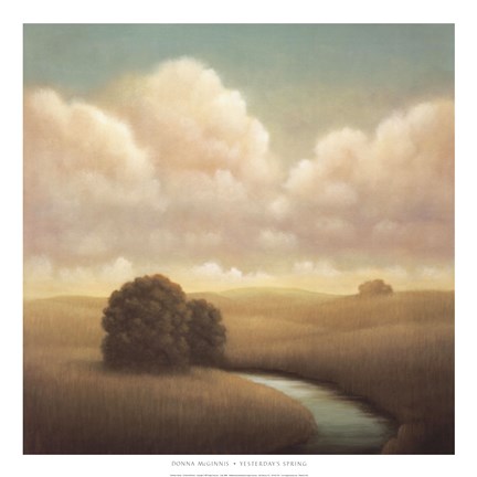 Framed Yesterdays Spring Print