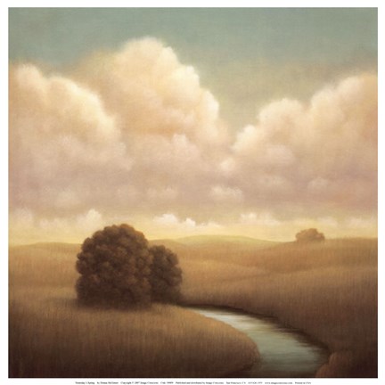 Framed Yesterday's Spring Print