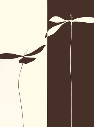 Framed Petals II Print