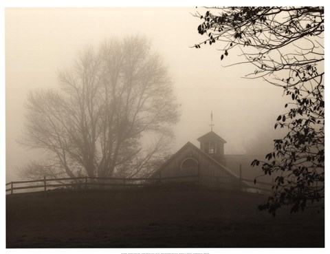 Framed Parish Hill Barn Print